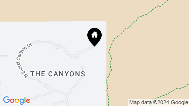 Map of 7582 N Secret Canyon Drive, Tucson AZ, 85718