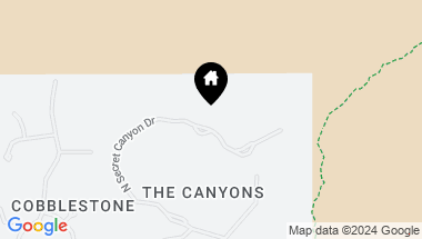 Map of 7515 N Secret Canyon Drive, Tucson AZ, 85718
