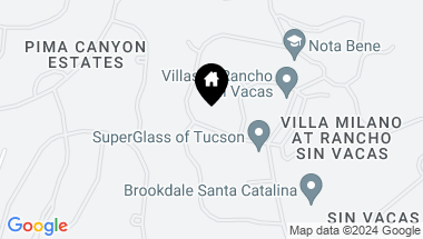 Map of 7590 N Calle Sin Controversia, Tucson AZ, 85718