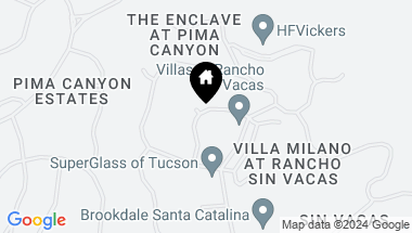 Map of 7601 N Calle Sin Envidia Unit: 18, Tucson AZ, 85718