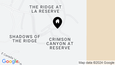 Map of 1601 E Crimson Canyon Place, Oro Valley AZ, 85737