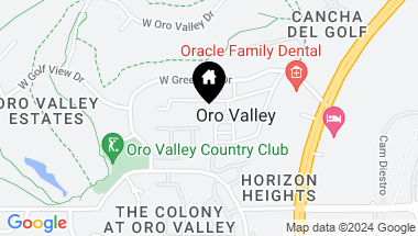 Map of 27 W Roma Drive, Oro Valley AZ, 85737