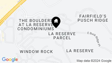 Map of 1750 E Buck Ridge Place, Tucson AZ, 85737