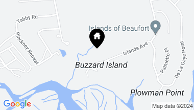 Map of 404 Islands Avenue, Beaufort SC, 29902