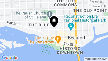 Map of 314 Charles Street, Beaufort SC, 29902