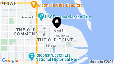 Map of 809 Hamilton Street, Beaufort SC, 29902