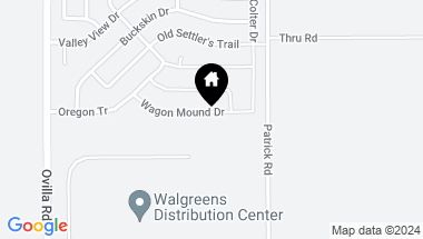 Map of 138 Wagon Mound Drive, Waxahachie TX, 75167