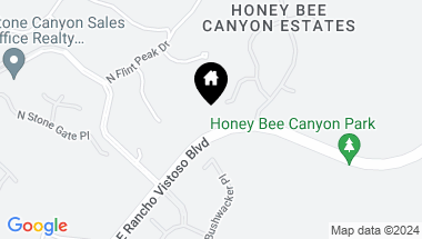 Map of 13972 N Honey Tree Place, Oro Valley AZ, 85755