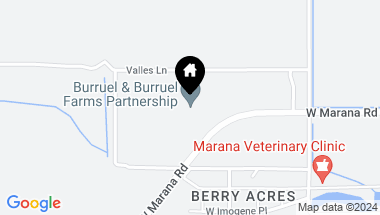 Map of 14155 N Luckett Road, Marana AZ, 85653