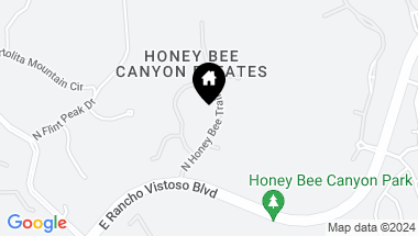Map of 14033 N Honey Bee Trail, Oro Valley AZ, 85755