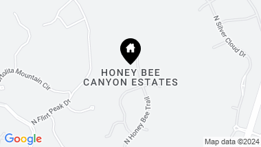 Map of 14153 N Honey Bee Trail, Oro Valley AZ, 85755