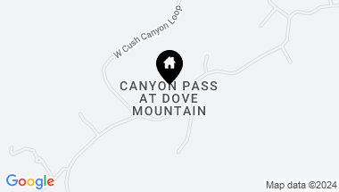 Map of 14771 N Dove Canyon Pass, Marana AZ, 85658