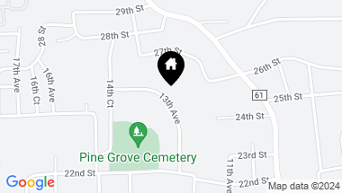 Map of 2408 13th Avenue, Phenix City AL, 36867