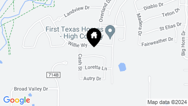 Map of 320 Lovett Lane, Burleson TX, 76028