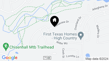 Map of 341 Landview Drive, Burleson TX, 76028