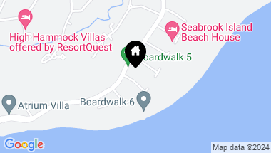 Map of 3706 Bonita Court, Seabrook Island SC, 29455