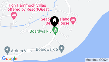 Map of 3673 Seabrook Island Road, Seabrook Island SC, 29455