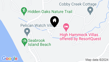 Map of 3042 High Hammock Road, Seabrook Island SC, 29455