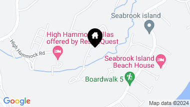 Map of 547 Cobby Creek, Seabrook Island SC, 29455
