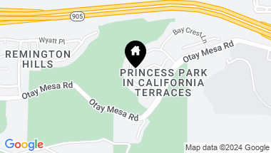 Map of 5017 Crescent Bay Drive, Otay Mesa CA, 92154