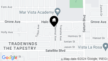 Map of 1340 Thermal Ave, San Diego CA, 92154