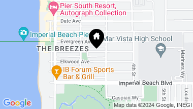 Map of 259 Elder Ave, Imperial Beach CA, 91932