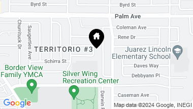 Map of 885 Givens Street, San Diego CA, 92154