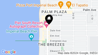 Map of 809 Seacoast, Imperial Beach CA, 91932