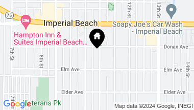 Map of 830-34 11th St, Imperial Beach CA, 91932