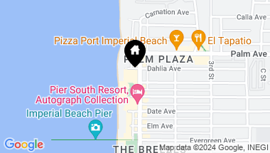 Map of 714 Seacoast Dr # 115, Imperial Beach CA, 91932