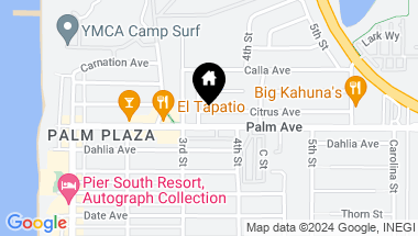 Map of 331 Citrus Avenue, Imperial Beach CA, 91932