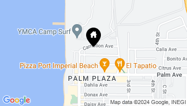 Map of 154 Calla Avenue, Imperial Beach CA, 91932