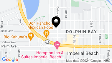 Map of 748 Calla Ave, Imperial Beach CA, 91932