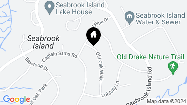 Map of 2715 Old Oak Walk, Seabrook Island SC, 29455