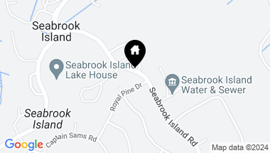 Map of 2295 Seabrook Island Road, Seabrook Island SC, 29455