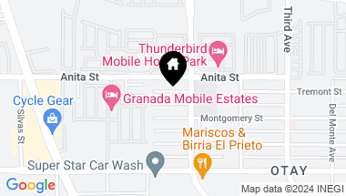 Map of 421 Tremont St., Chula Vista CA, 91911