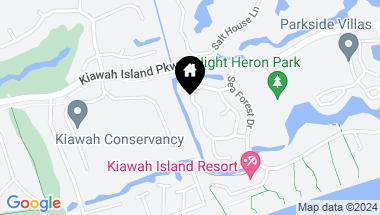 Map of 4116 Summer Duck Way, Kiawah Island SC, 29455