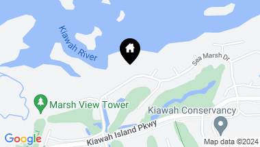 Map of 217 Sea Marsh Drive, Kiawah Island SC, 29455