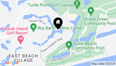 Map of 4840 Green Dolphin Way, Kiawah Island SC, 29455