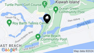 Map of 5 Silver Moss Circle, Kiawah Island SC, 29455