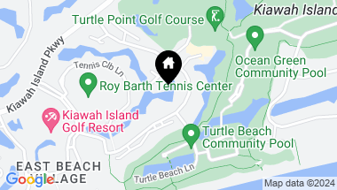 Map of 4822 Green Dolphin Way, Kiawah Island SC, 29455
