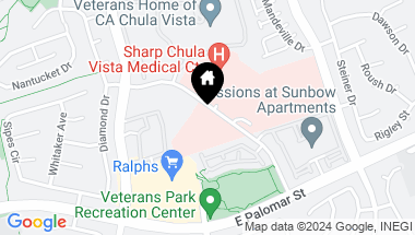 Map of 750 Medical Center Court, Suite 4, Chula Vista CA, 91911