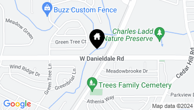 Map of 823 W Danieldale Road, Duncanville TX, 75137