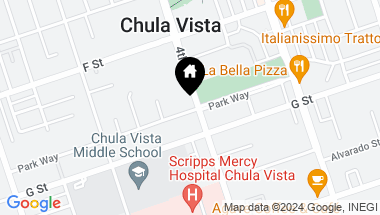 Map of 405 Park Way, Chula Vista CA, 91910