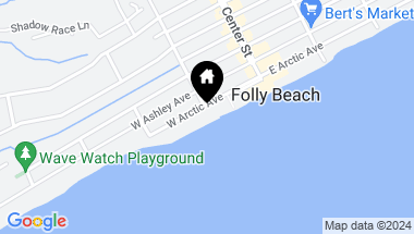 Map of 201 W Arctic Avenue # 413, Folly Beach SC, 29439