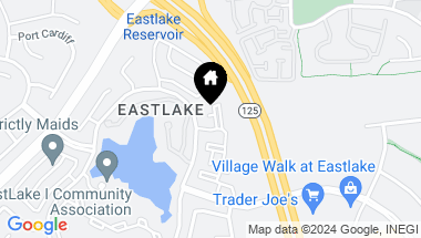 Map of 705 Eastshore Terrace # 15, Chula Vista CA, 91913