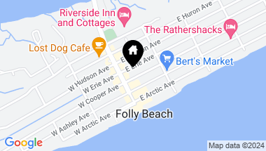 Map of 108 E Cooper Avenue # D Unit: A, B, C, D, Folly Beach SC, 29439