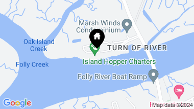 Map of 45 W Mariners Cay Drive, Folly Beach SC, 29439