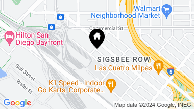 Map of 1616 Newton Ave, Logan Heights CA, 92113