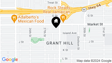 Map of 2778 Island Ave, San Diego CA, 92102